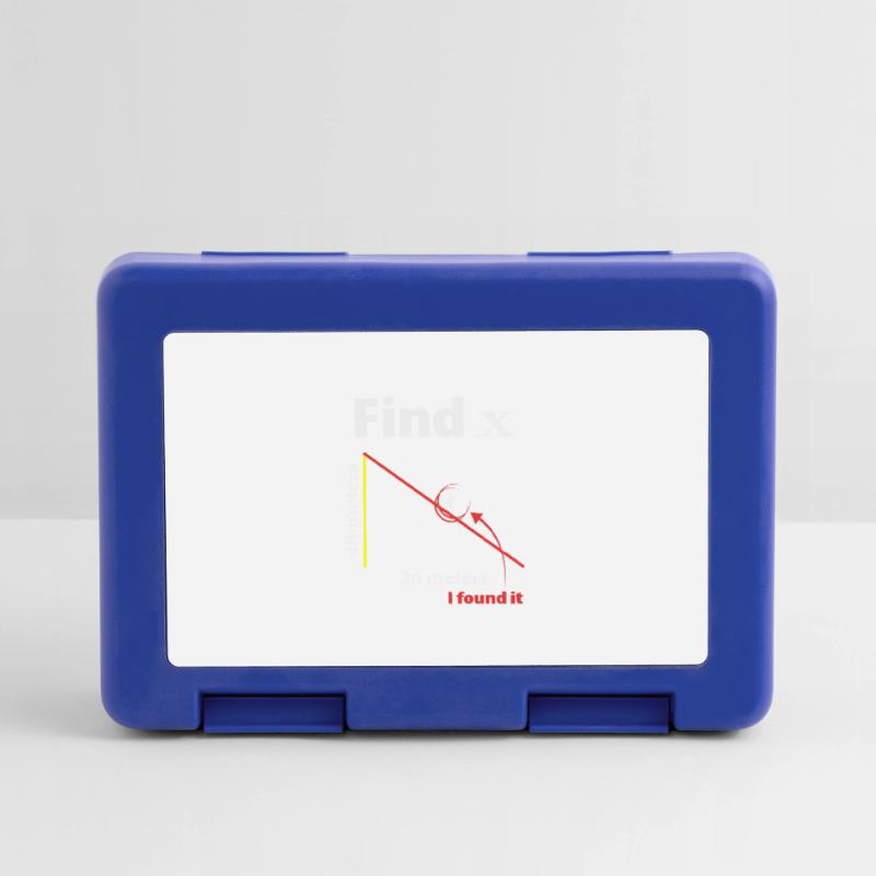 Pythagoras Triangle Mathematiker oder Mathe-Lehrer Brotdose