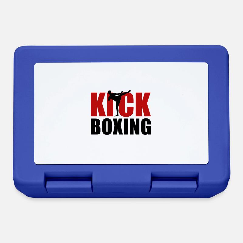 Kickboxing - Boîte à goûter - bleu royal
