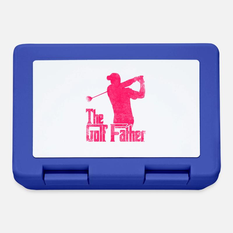 Golf Golf Golf Clubs de golf - Boîte à goûter - bleu royal