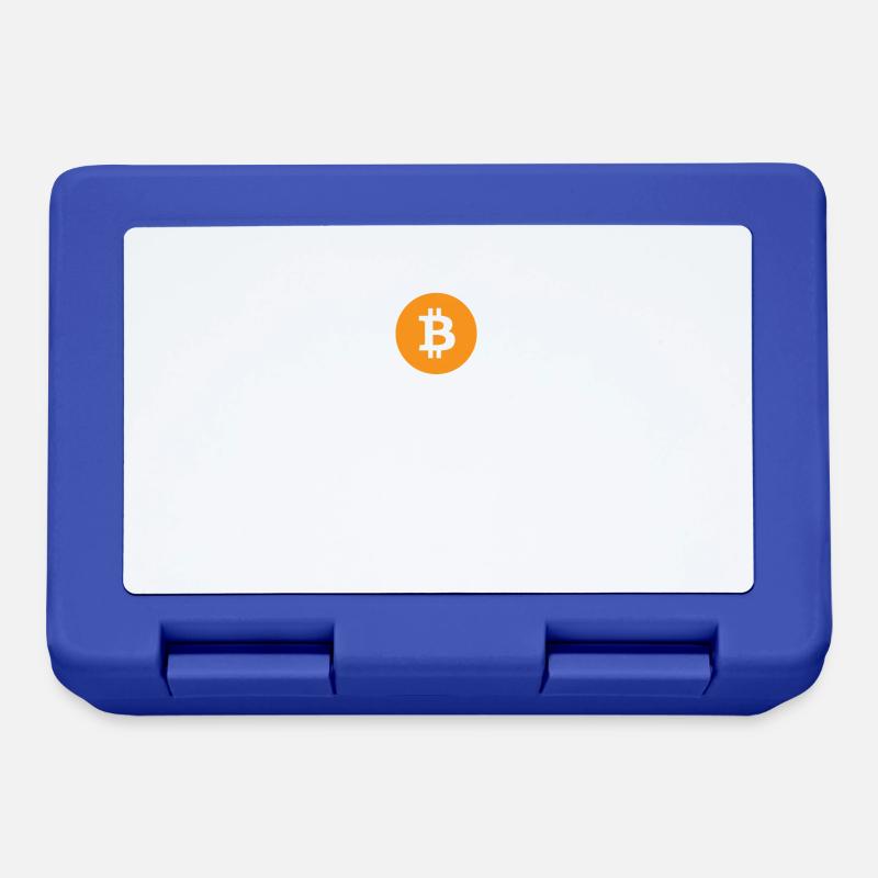 Bitcoin - Lunchbox - royal blue