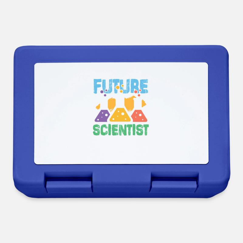 Atome de science science - Boîte à goûter - bleu royal