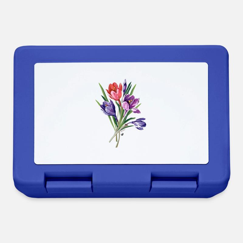Crocus de l’image - Boîte à goûter - bleu royal