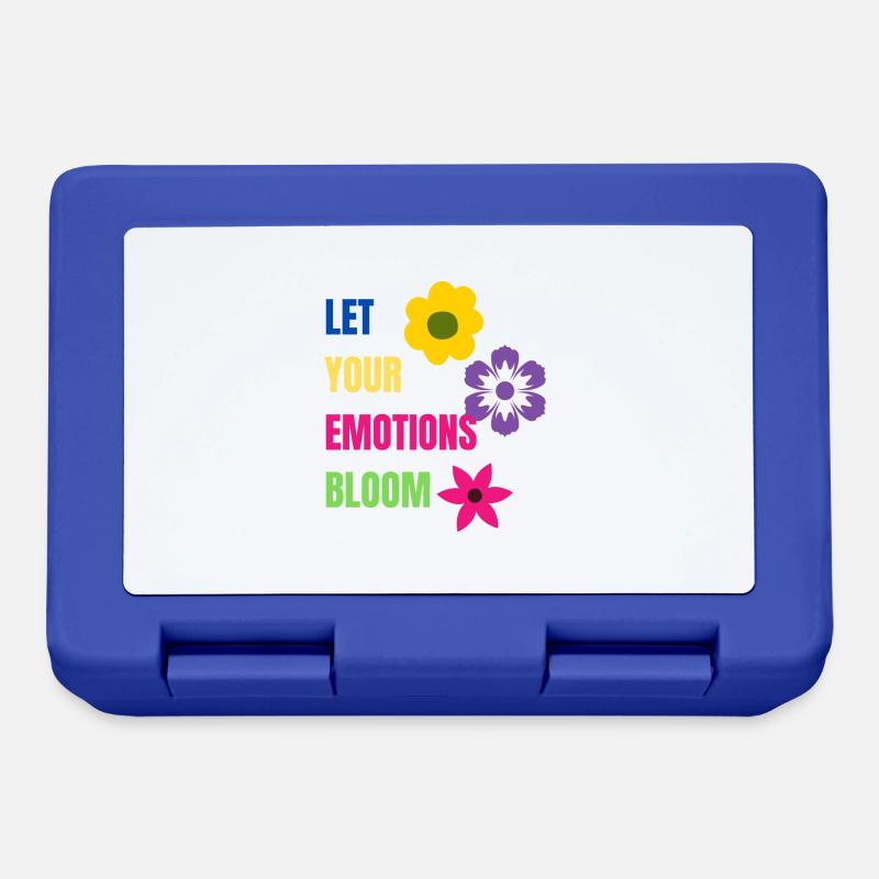 Let Your Emotions Bloom - Brotdose - Royalblau