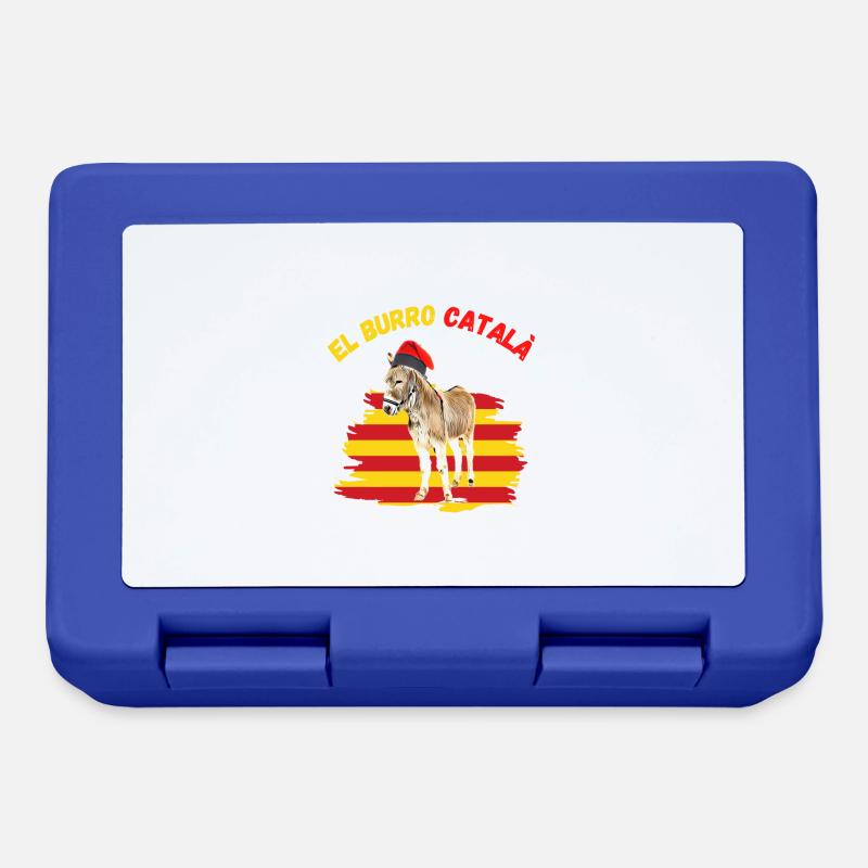 Ane Catalan - Boîte à goûter - bleu royal