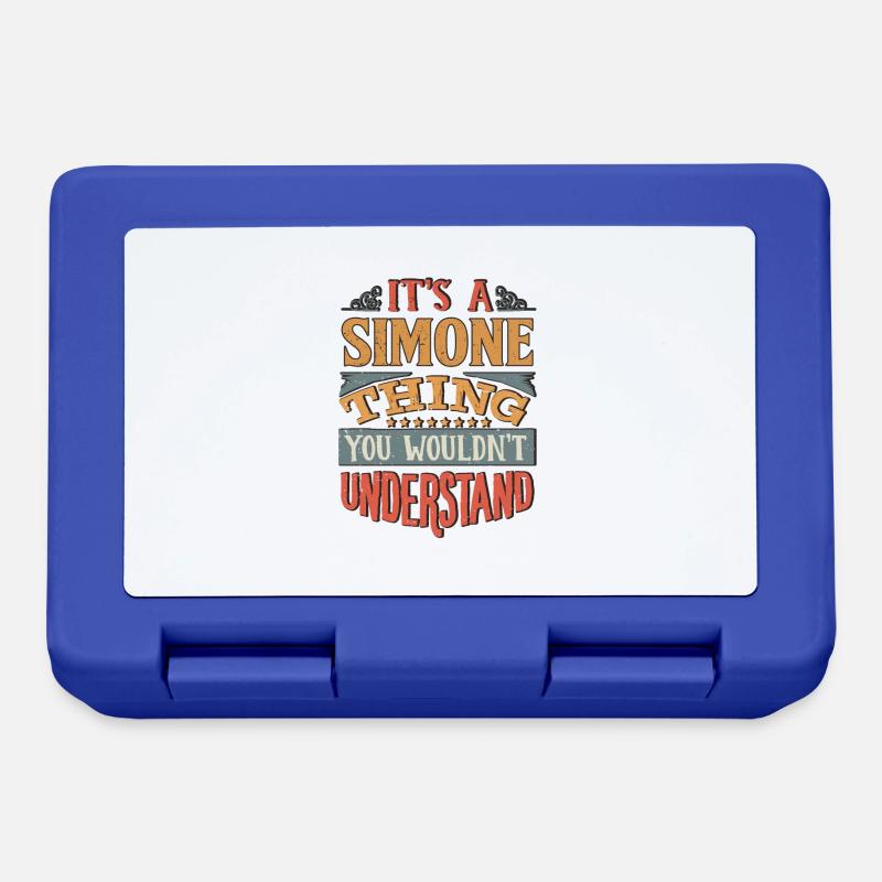 It's A Simone Thing You Wouldnt Understand - - Lunchbox - royal blue