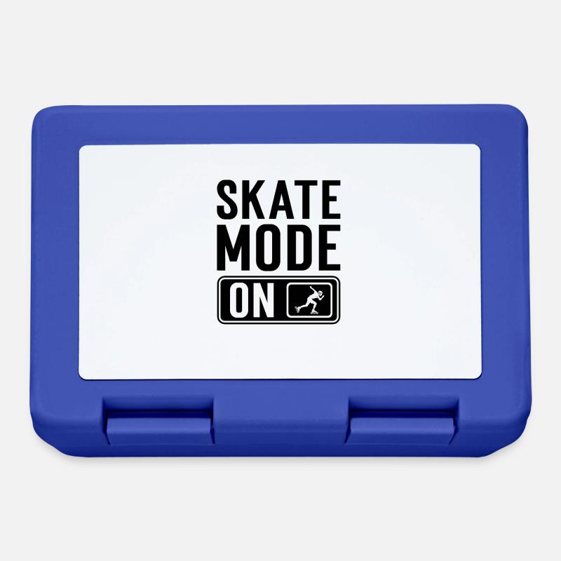 Rollerskating - Brotdose - Royalblau