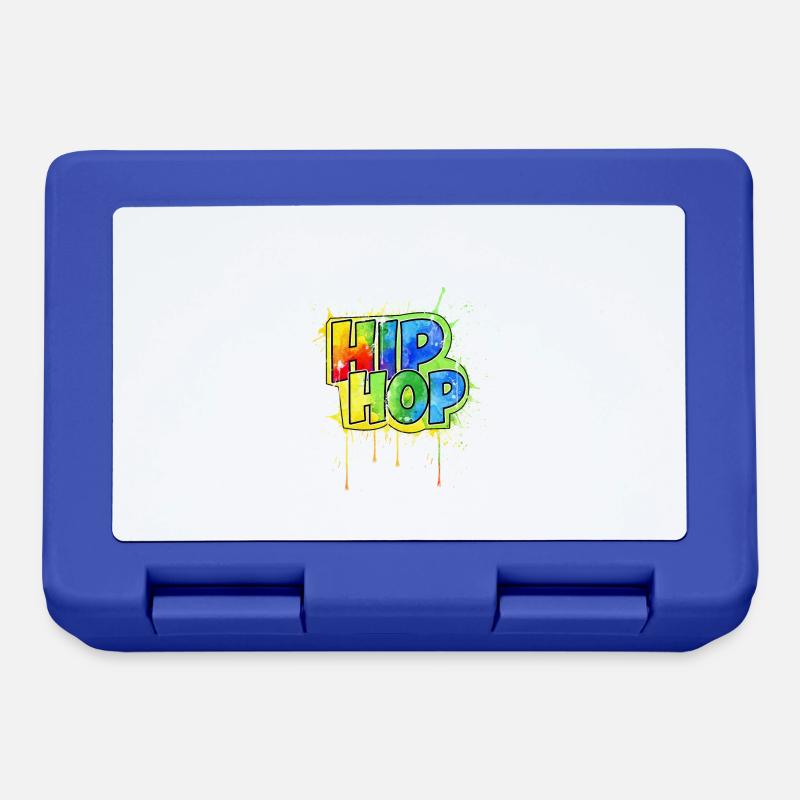 hip hop - Boîte à goûter - bleu royal