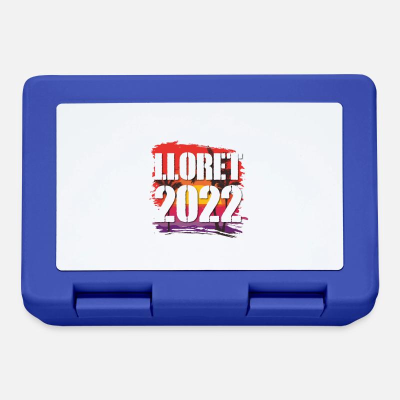 Lloret De mars 2022 - Boîte à goûter - bleu royal