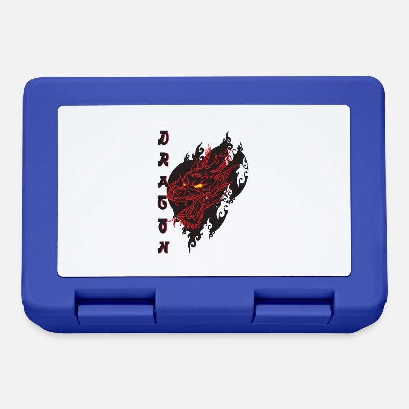 Dragon - Lunchbox - royal blue