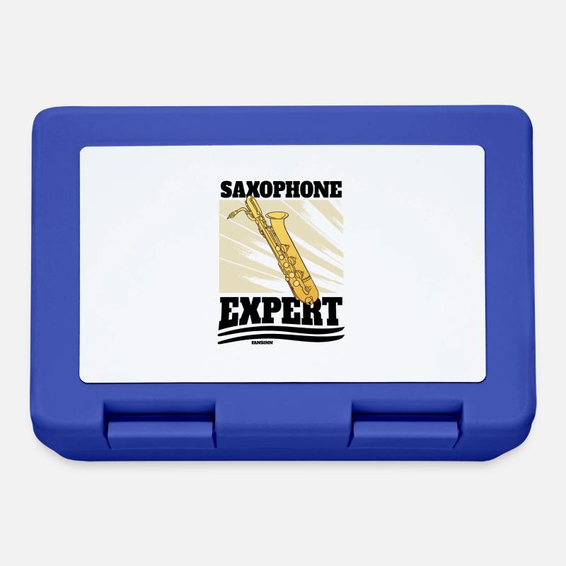 Saxophone Expert - Brotdose - Royalblau