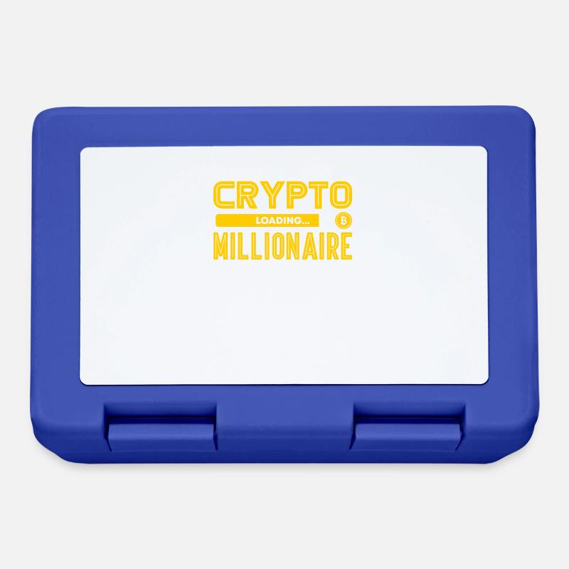 Crypto - Boîte à goûter - bleu royal