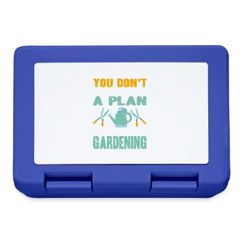 You Just Need Gardening Funny Gardening T-Shirt - Brotdose - Royalblau - Vorne