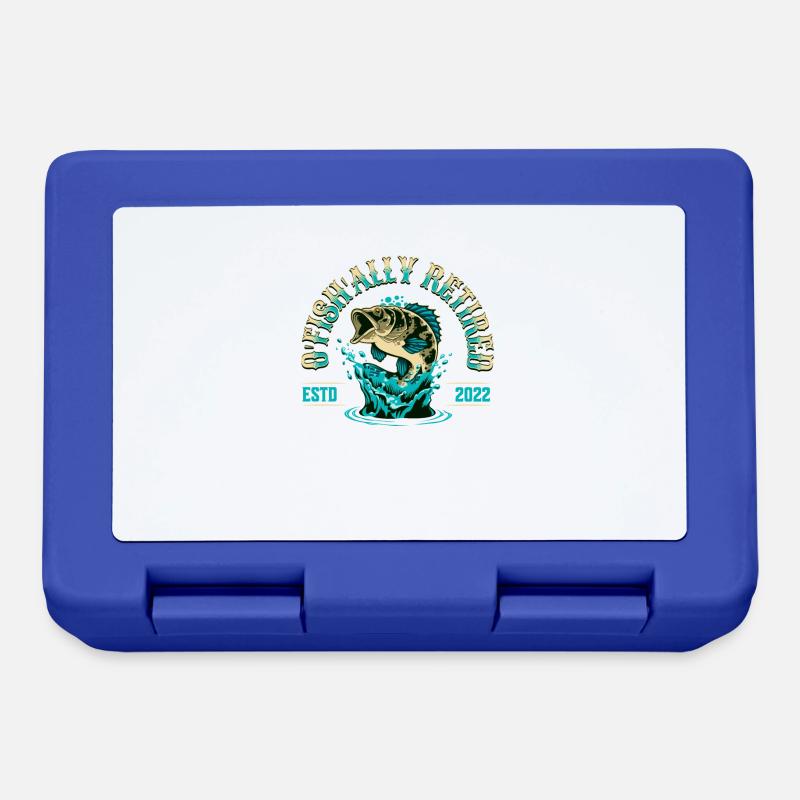 O Fish Ally à la retraite - Boîte à goûter - bleu royal