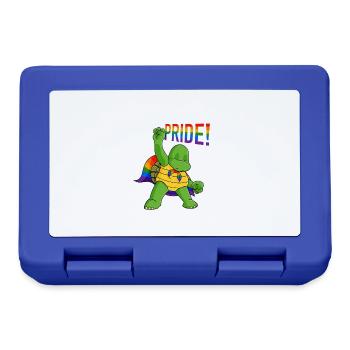 Turtle I LGBTQ Flag I Rainbow Flag I Gay Pride - Brotdose - Royalblau - Vorne