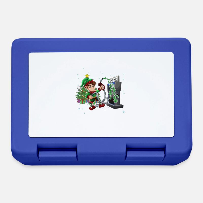 Cuet Elf Noël Ce que l’Elfe - Boîte à goûter - bleu royal