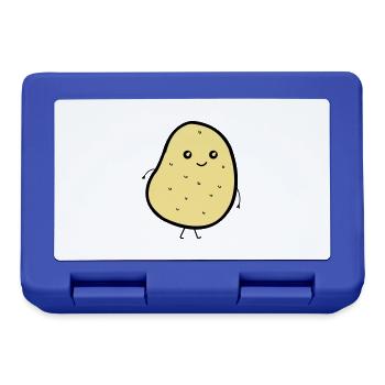 cute potatoe - Brotdose - Royalblau - Vorne