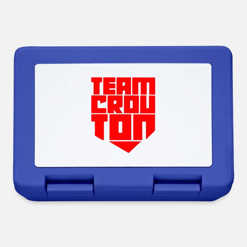 TEAM CROUTON - Boîte à goûter - bleu royal