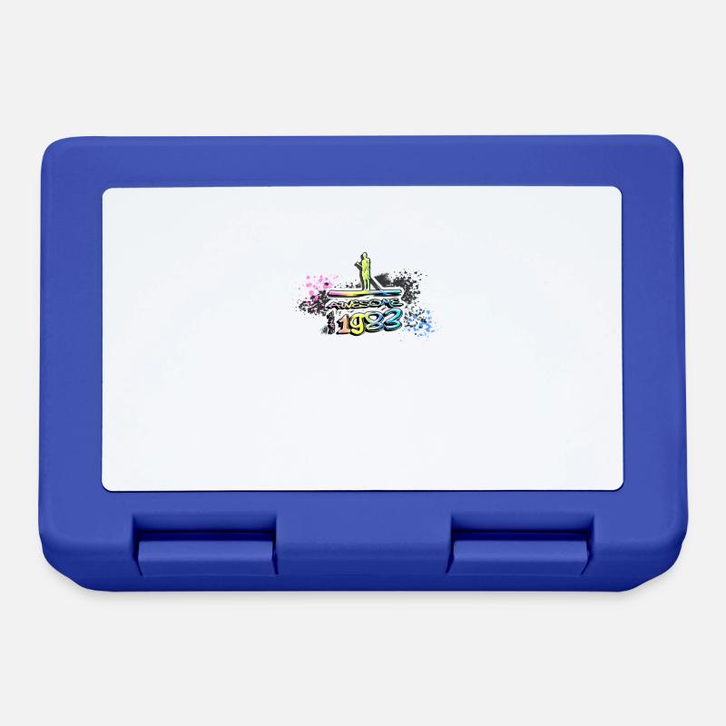 Awesome since 1983, SUP, Paddleboard, Graffiti, - Lunchbox - royal blue