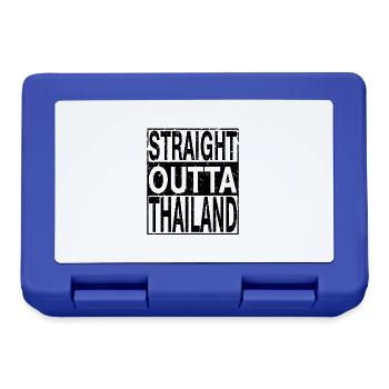 Thaïlande Straight outta Thaïlande - Boîte à goûter - bleu royal - Devant