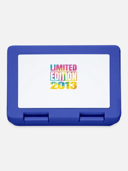 Limited Edition 2013 Graffiti - Brotdose - Royalblau