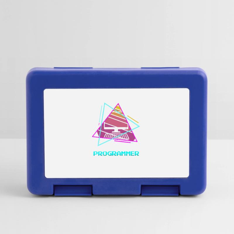 Retro Programmer Computer Programming Lunchbox