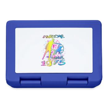 Awesome since 1975. Agility, Hundetraining - Lunchbox - royal blue - Front