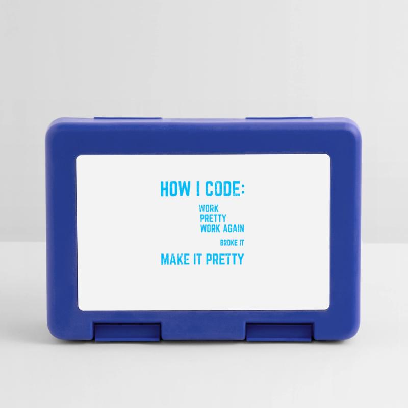 Programmer Coder Software Developer Programming Co Lunchbox