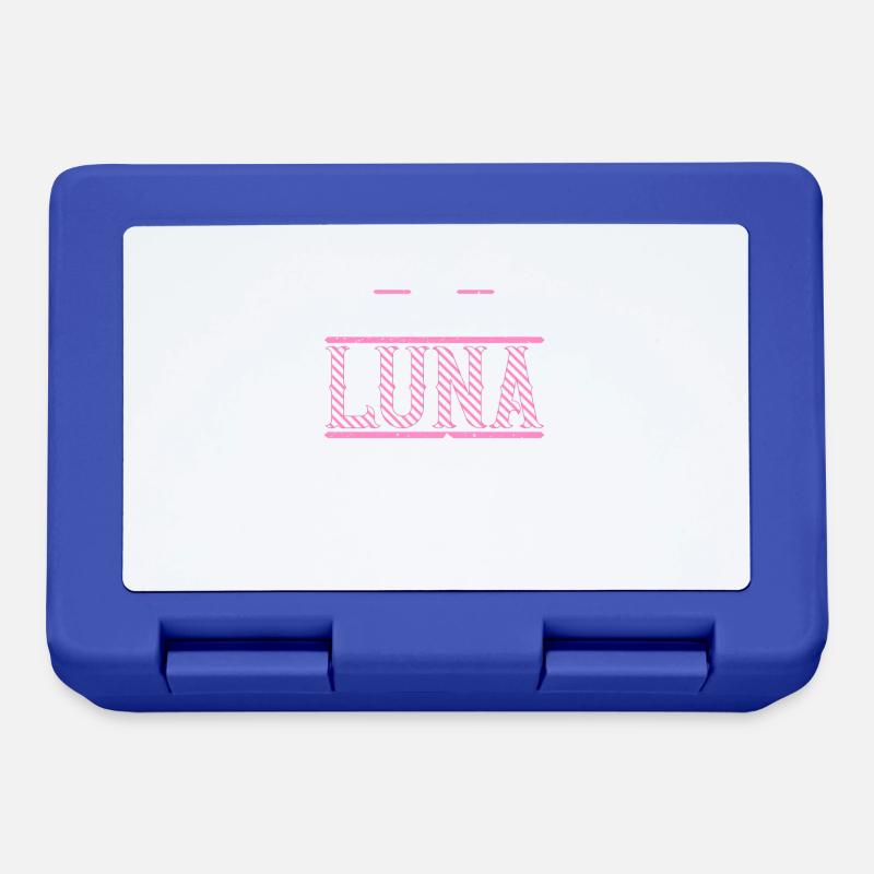 Luna Geschenkidee Geschenk Geburtstag - Brotdose - Royalblau