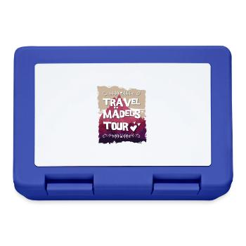 Travel Mädels Tour - Brotdose - Royalblau - Vorne