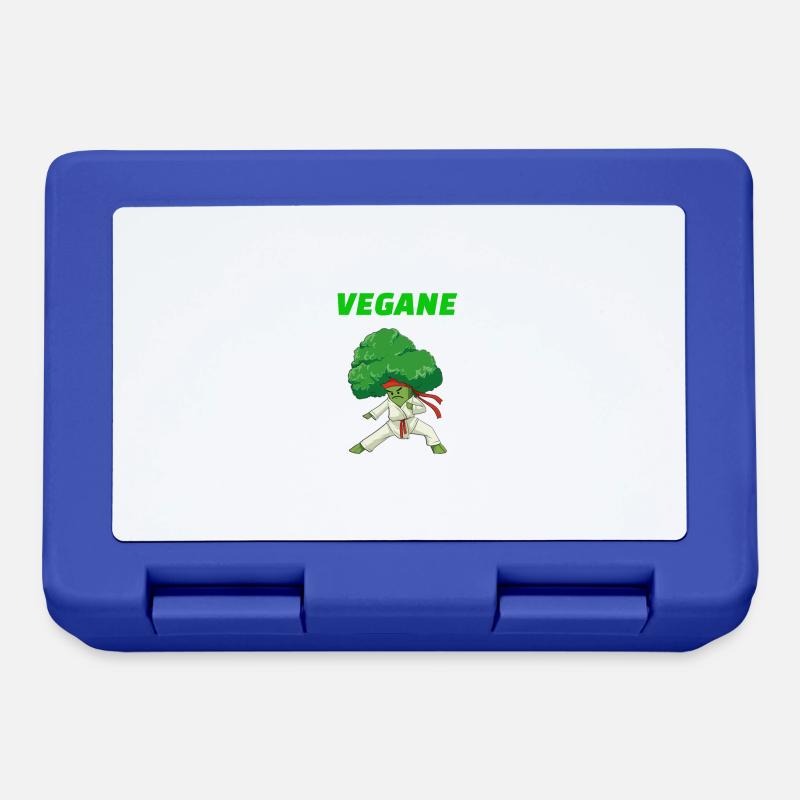 Ich bin eine Vegane Extrawurst Veganerin Geschenk - Brotdose - Royalblau