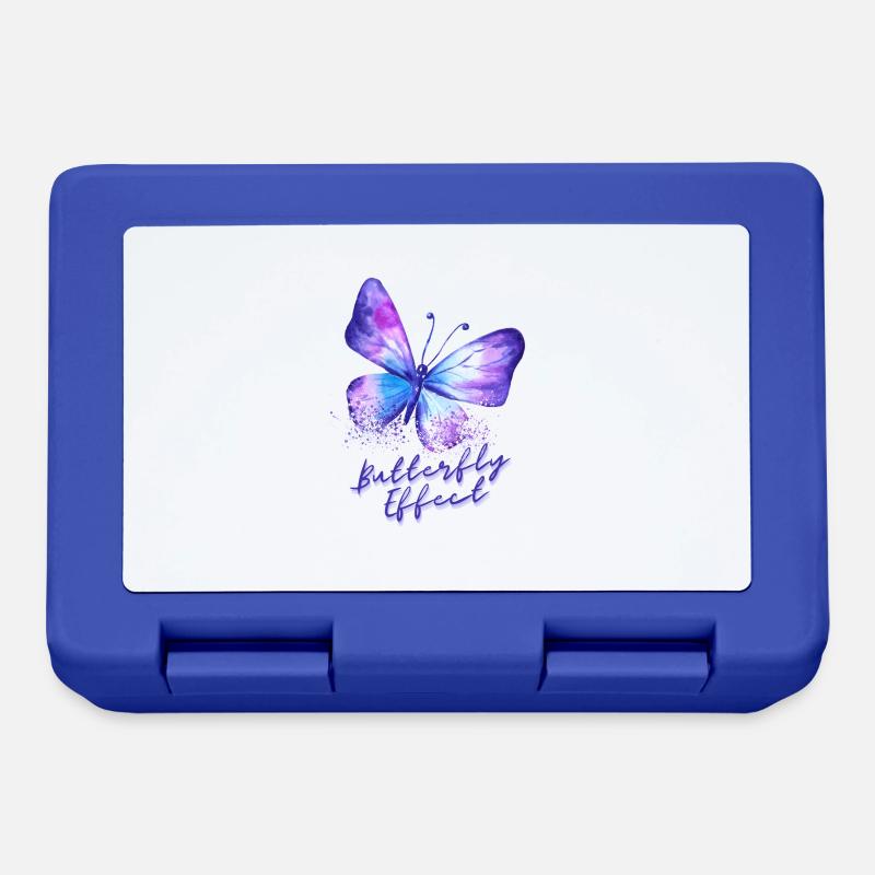 Butterfly effect - Brotdose - Royalblau