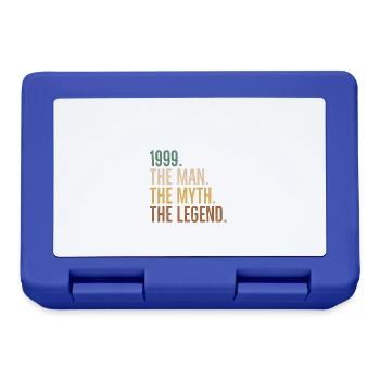 Août 1999 L’homme Le mythe La légende - Boîte à goûter - bleu royal - Devant
