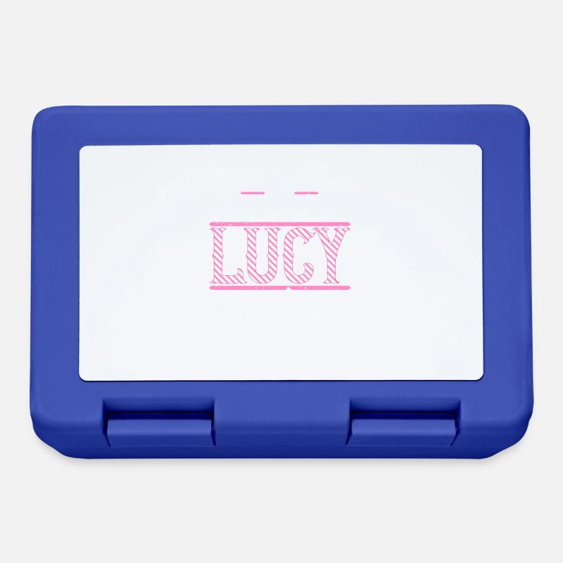 Lucy Geschenkidee Geschenk Geburtstag - Brotdose - Royalblau