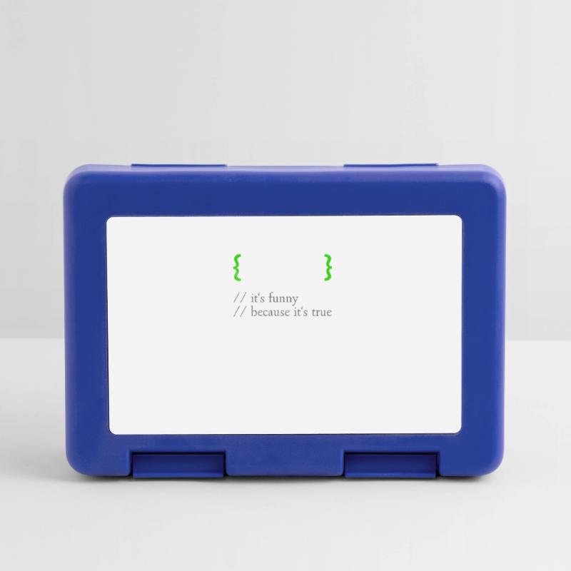 !False Funny Coding Programmer Computer Developer Lunchbox