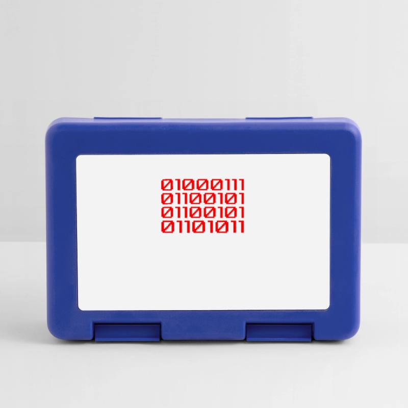 Funny Developer Binary Code Programmer Developer Lunchbox