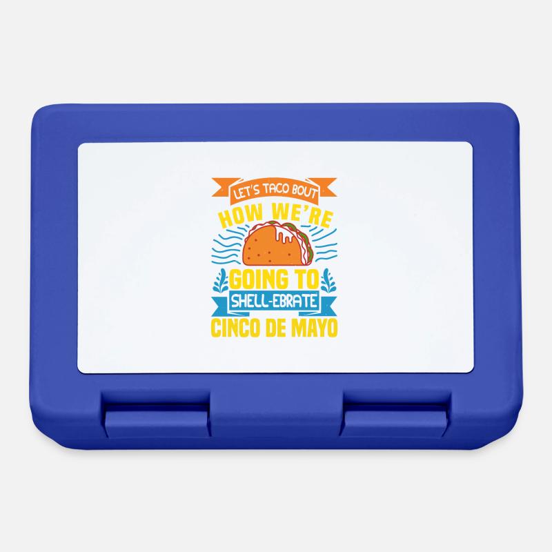 COMMENT NOUS ALLONS SHELL EBRATE CINCO DE MAYO - Boîte à goûter - bleu royal