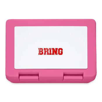 Train - Lunchbox - pink - Front