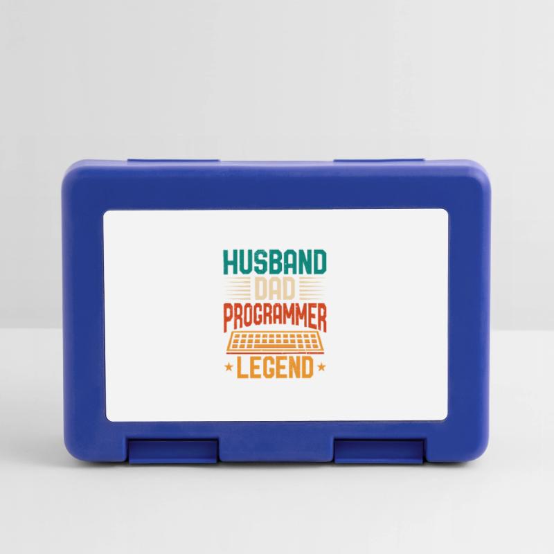 Husband Dad Programmer Legend Coder Programmierer Brotdose