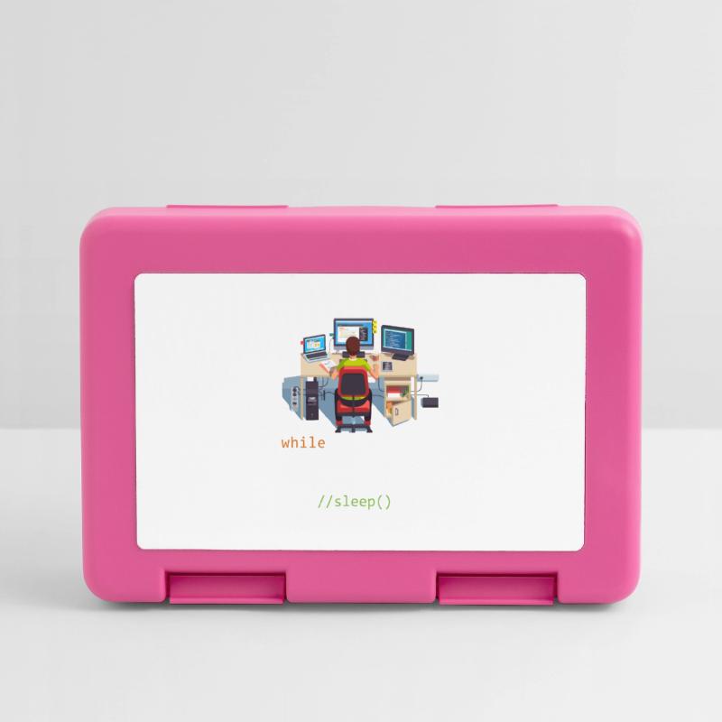 Computer Science Python Programmer Eat Code Sleep Lunchbox