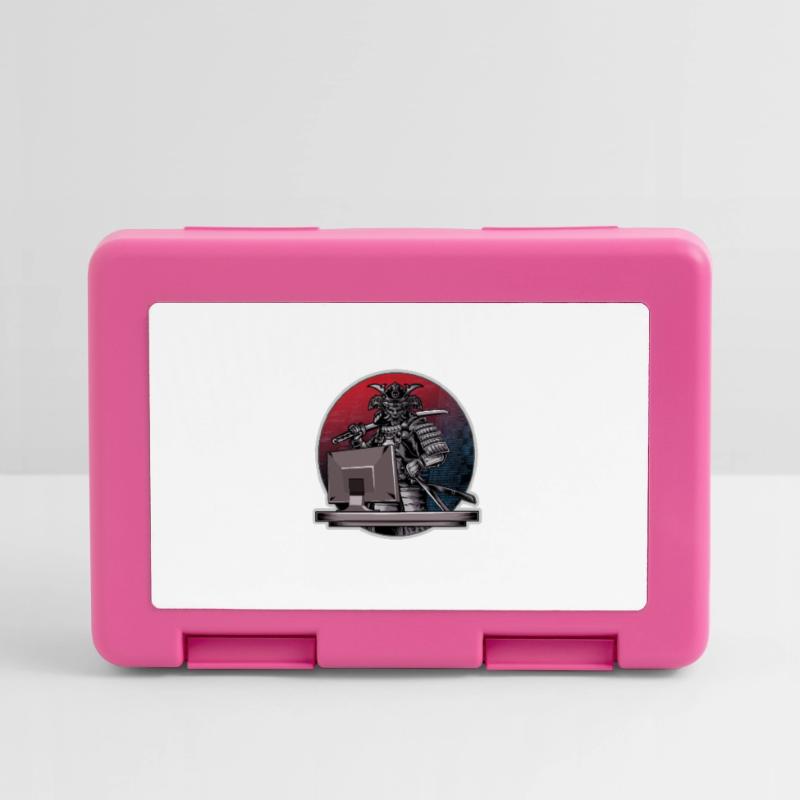 Programmer Samurai - Warrior computer - Developer Lunchbox