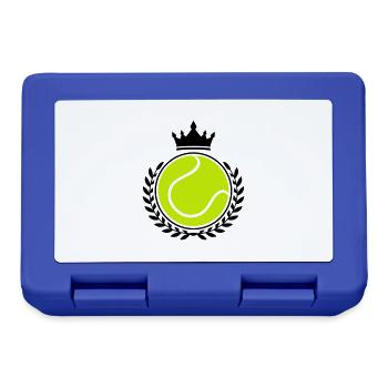 Icône du tennis - Boîte à goûter - bleu royal - Devant