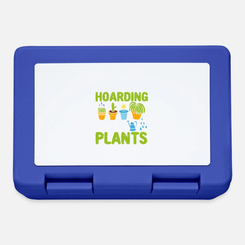 It's not hoarding when it's plants funny - Lunchbox - royal blue