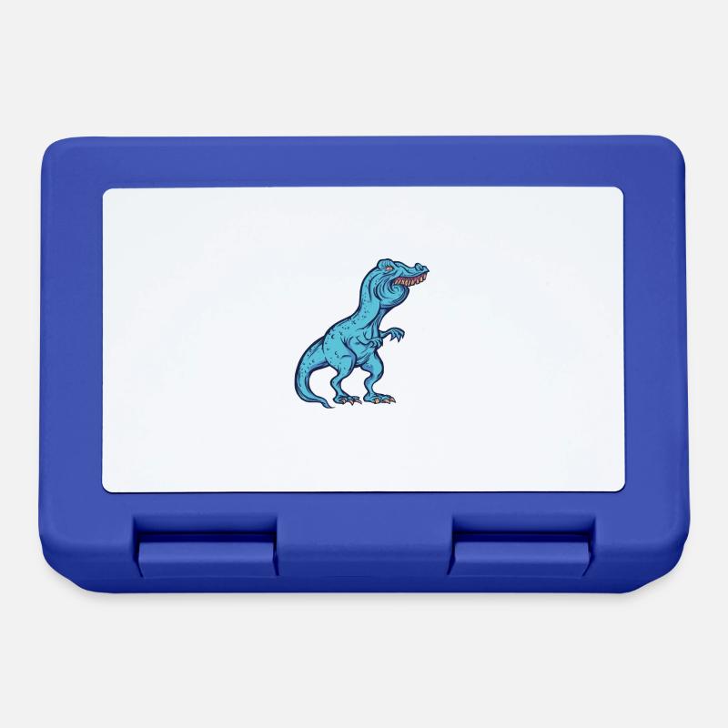 Raphaela T-Rex Dinosaurier Meme Dino Trex Namens - Brotdose - Royalblau