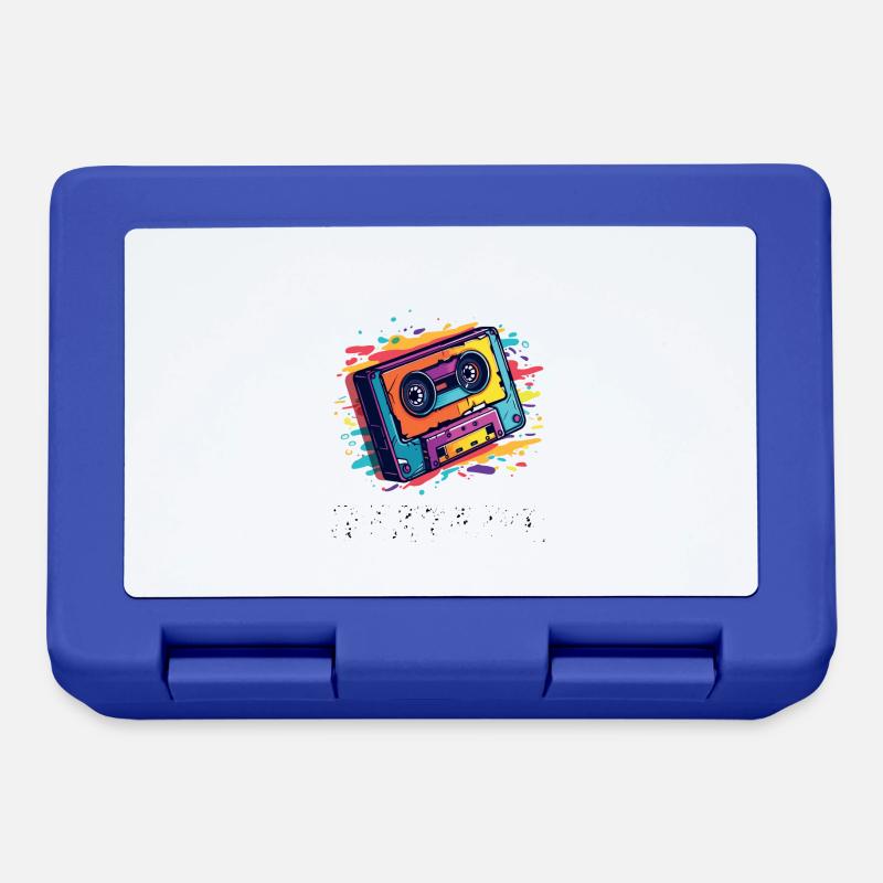 Like my mixtape - Lunchbox - royal blue
