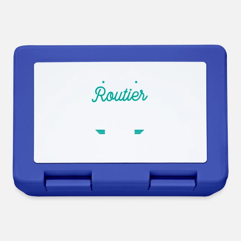 Je Suis Routier - Boîte à goûter - bleu royal