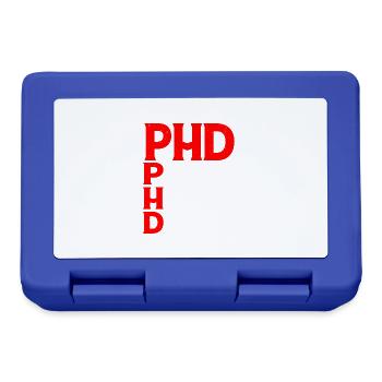 Phd Pursuing Her Dreams 8 - Brotdose - Royalblau - Vorne