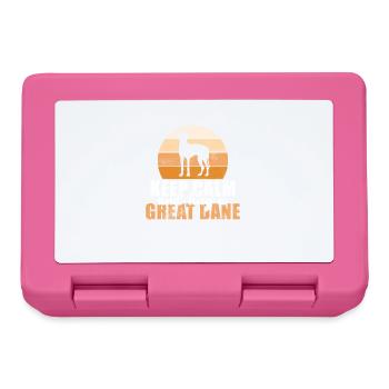 Great Dane Gifts - Brotdose - Pink - Vorne