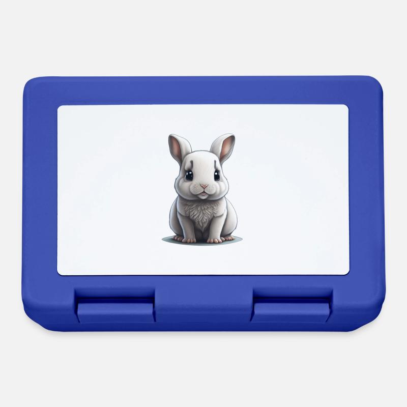 Rabbit Rabbit Bunny Floppy Ear - Lunchbox - royal blue
