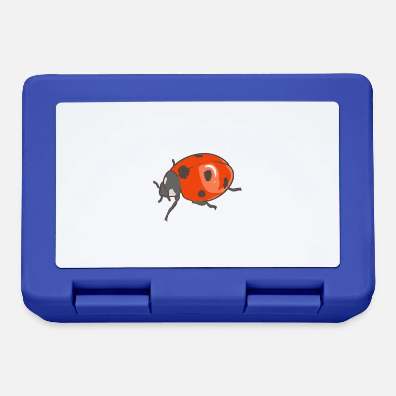 Team Ladybug - Brotdose - Royalblau