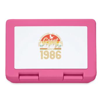 1986 - A legendary year - Lunchbox - pink - Front
